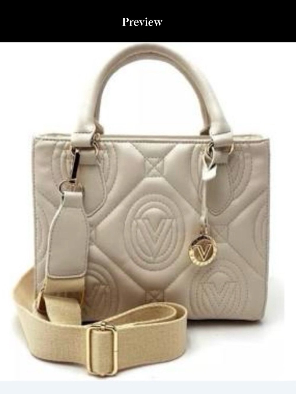 Valentino Orlandi Vegan Leather Handbag.